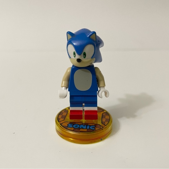 Lego Dimensions Sonic The Hedgehog Minifigure - Picture 1 of 12
